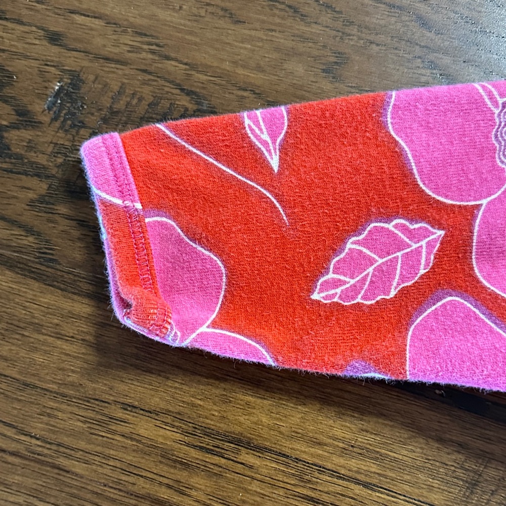Baby LuLu Red & Pink Floral One Piece - Picture 5 of 5